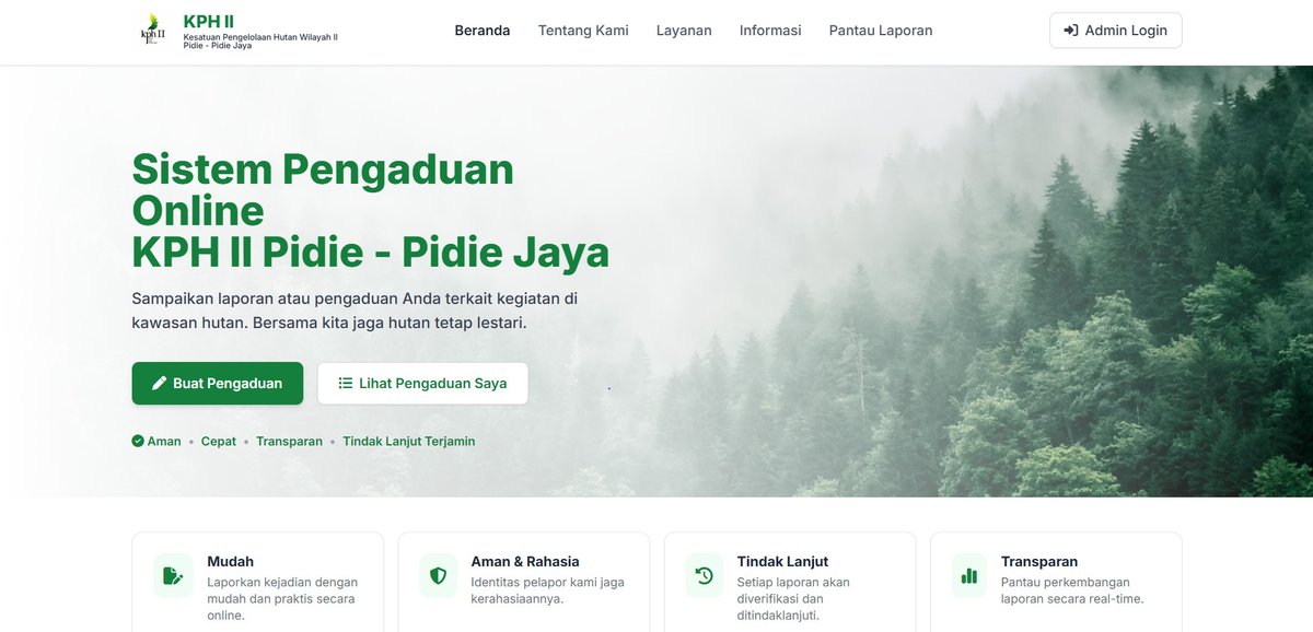 Sistem Pengaduan